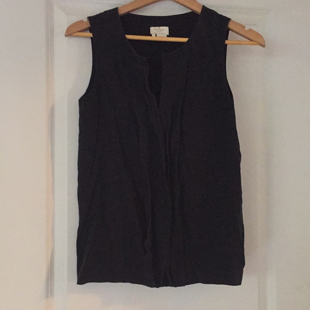 Kate Spade Sleeveless Silk Blouse